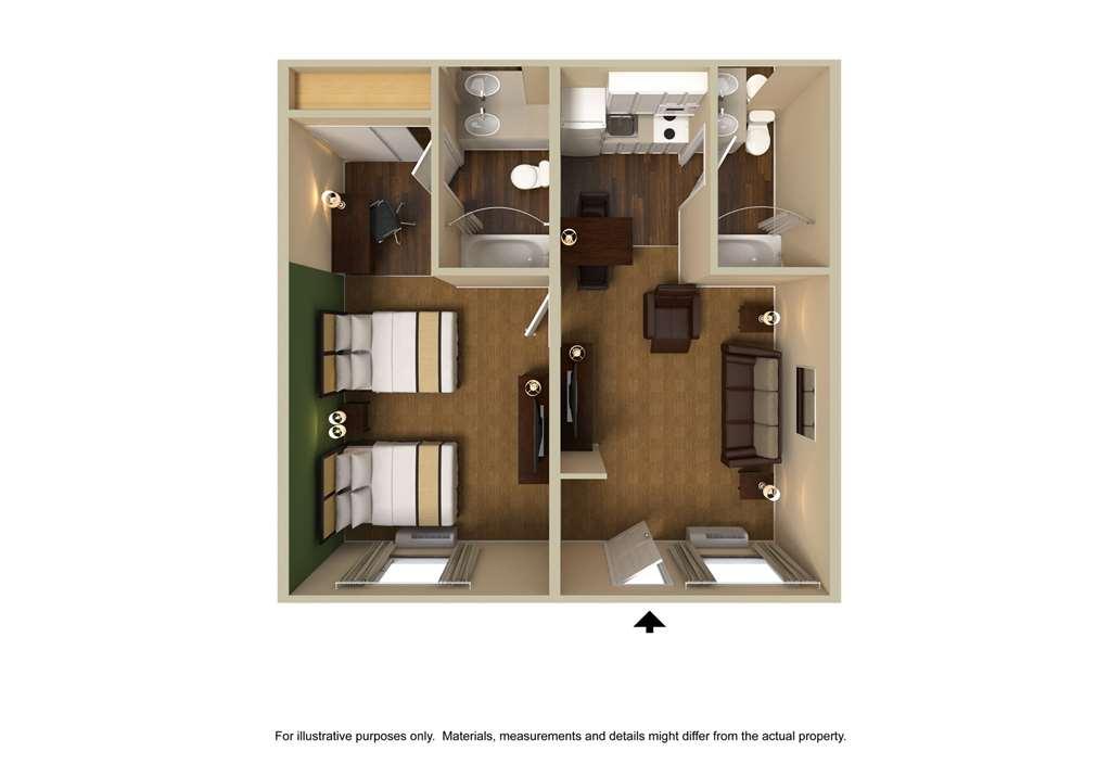 Extended Stay America Suites - Nashville - Franklin - Cool Springs Стая снимка